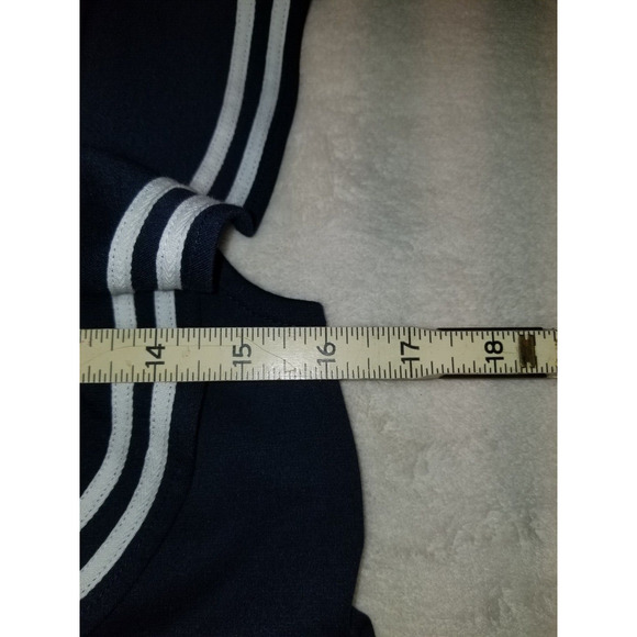 Polo Ralph Lauren Dress Girls‎ XL 16 Navy Ruffled Stretch Ponte Flutter EUC - Picture 6 of 8